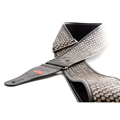 Right On Straps Talisman DISCO Black Guitar Strap