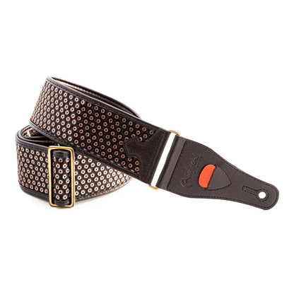 Right On Straps Talisman DISCO Brown Guitar Strap