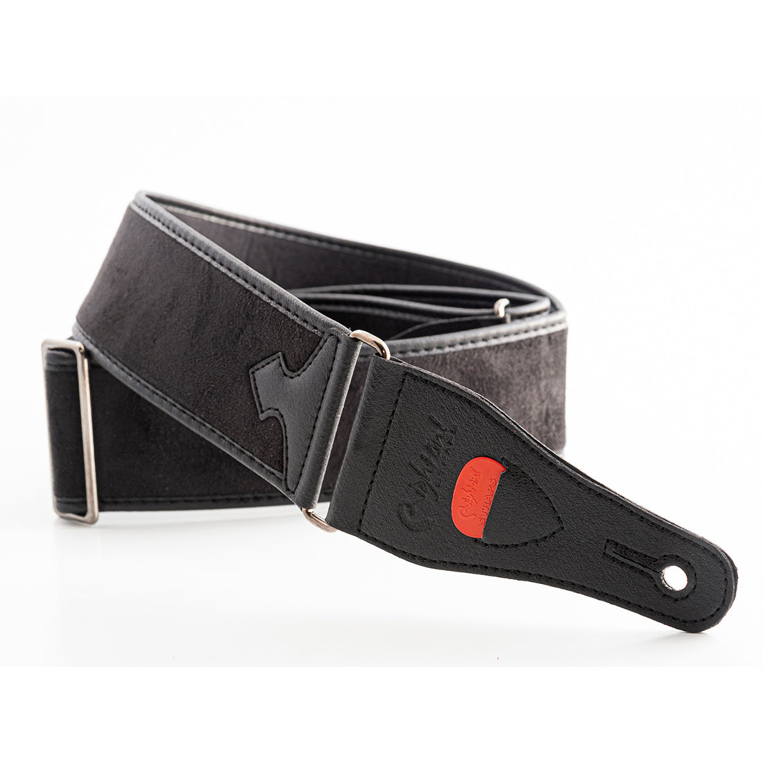 Right On Straps TALISMAN Divine Black Guitar Strap