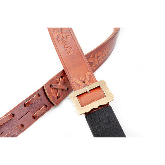 Right On Straps LEGEND BM Bohemian Light brown Guitar Strap