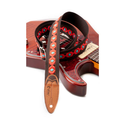 Right On Straps ROADRUNNER Surf Shorey Brown Guitar Strap