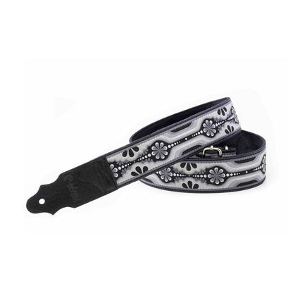 Right On Straps STANDARD PLUS Laurel Black Guitar Strap