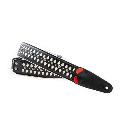 Right On Straps Armour White Guitar Strap