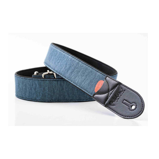 Right On Straps Denim 50 Blue Guitar Strap