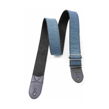 Right On Straps Denim 50 Blue Guitar Strap