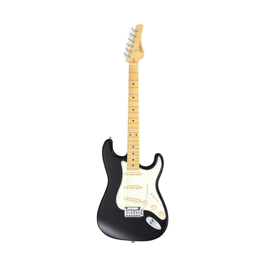 FGN BST-M/BK Boundary ST Black Electric Guitar Including Gig Bag
