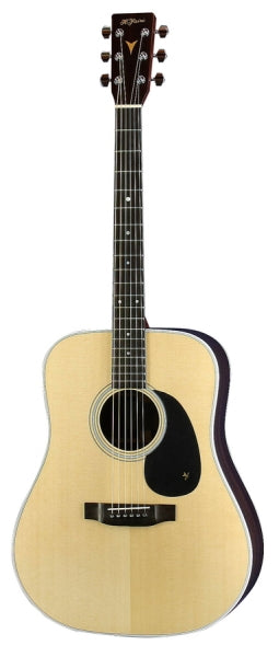 K.Yairi DY-28 Acoustic Guitar, Solid Spruce Top, Solid Rosewood Back and Sides, Ebony Fingerboard with Hardcase