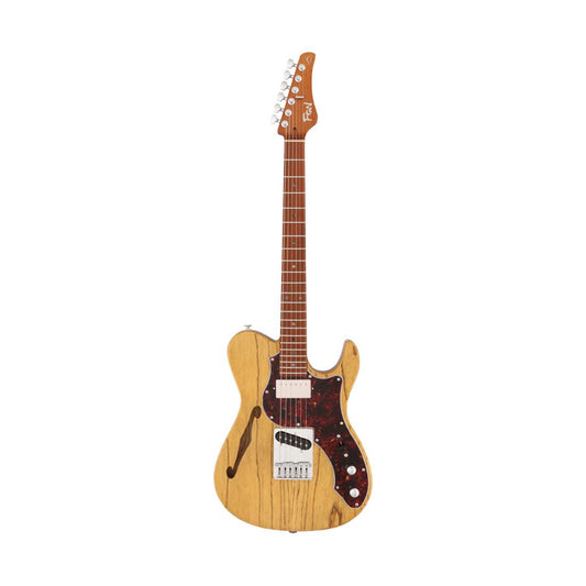 FGN EILT-ASH-HS-RM/VNT Vintage Natural Thinline Electric Guitar with Hard Case