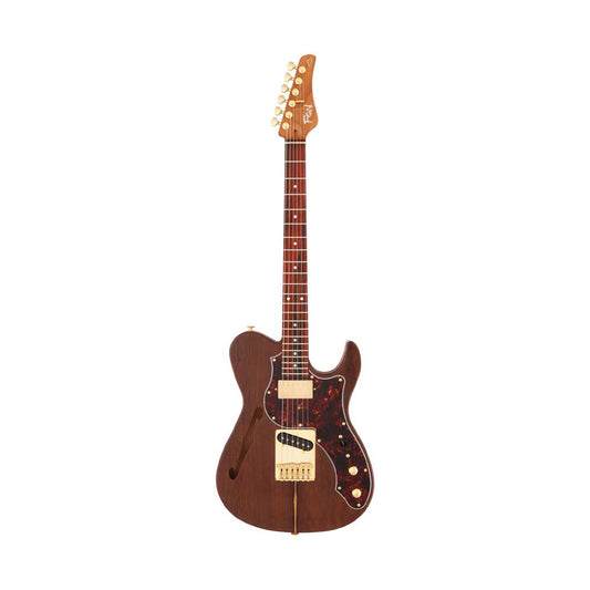 FGN EILT-EW3-HS-MR/NTF Natural Flat Thinline Electric Guitar with Hard Case
