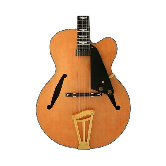 FGN MFA-FP/JN Masterfield Jazz Natural Hollow Body Electric Guitar Including Hardcase