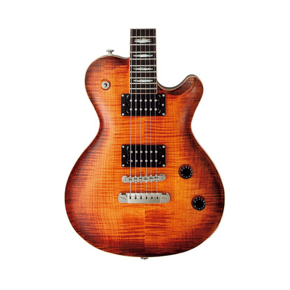 FGN EFL-FM-R/VV Expert Vintage Violin Electric Guitar Including Hardca ...