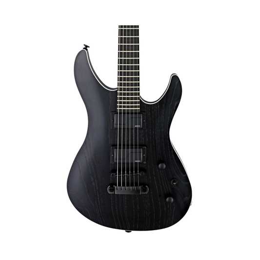 FGN JMY2-ASH-E/OPB Open Pore Black Mythic Electric Guitar with Gig Bag