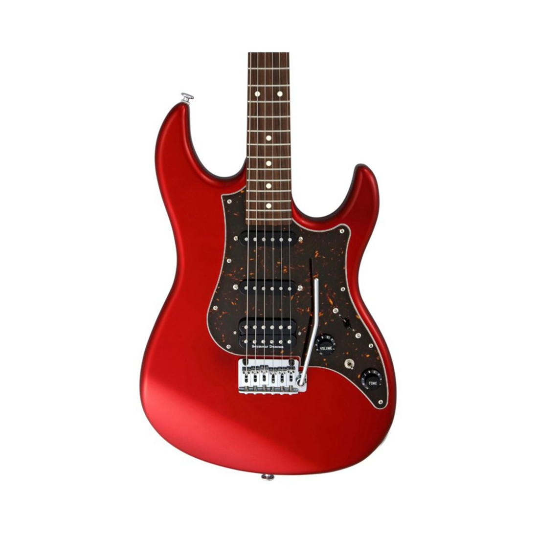 FGN JOS2CLG/CAR Odyssey Candy Apple Red Electric Guitar with Gig Bag