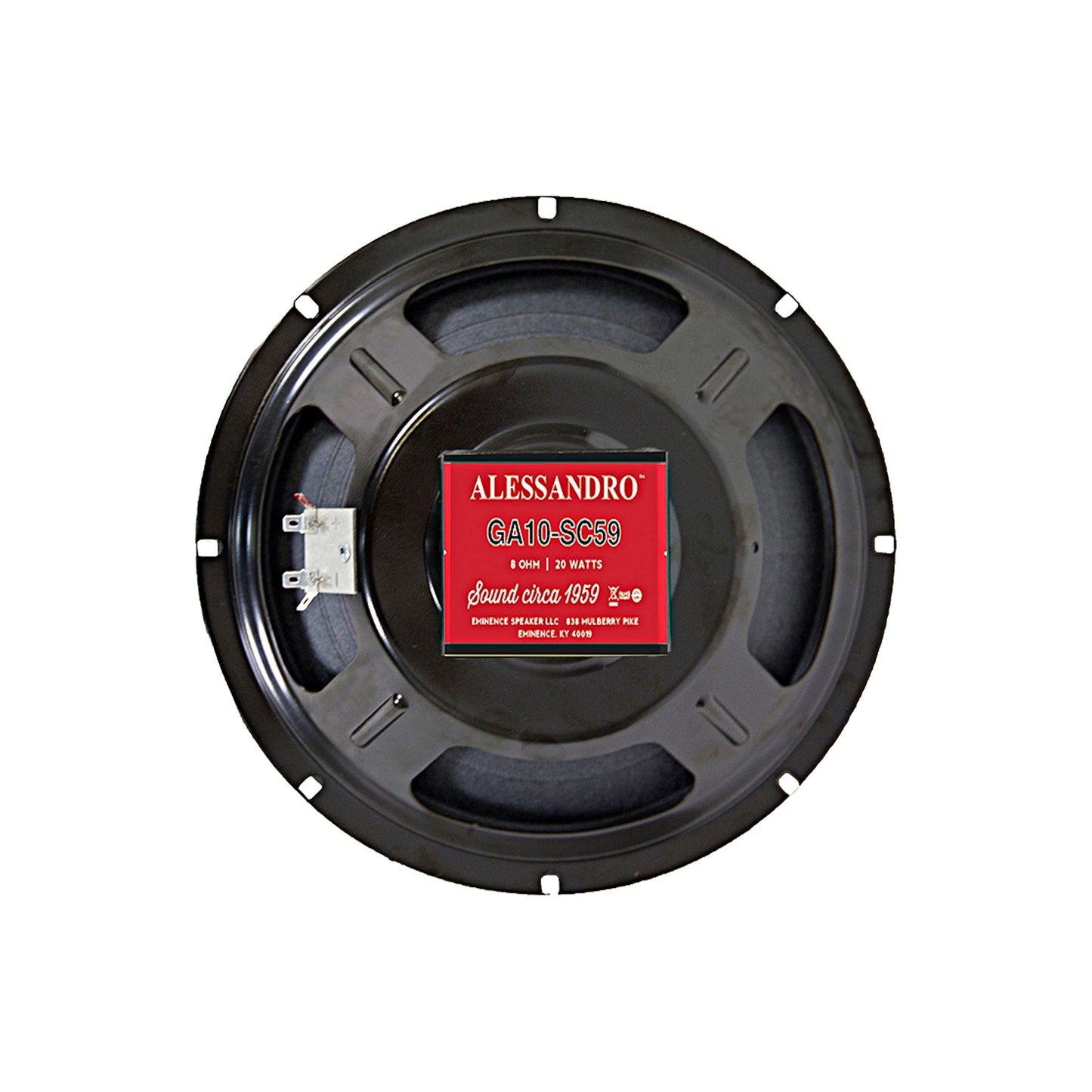 Eminence SIGNATURE GA10-SC59 10 Inch 8 Ohms Guitar Speaker