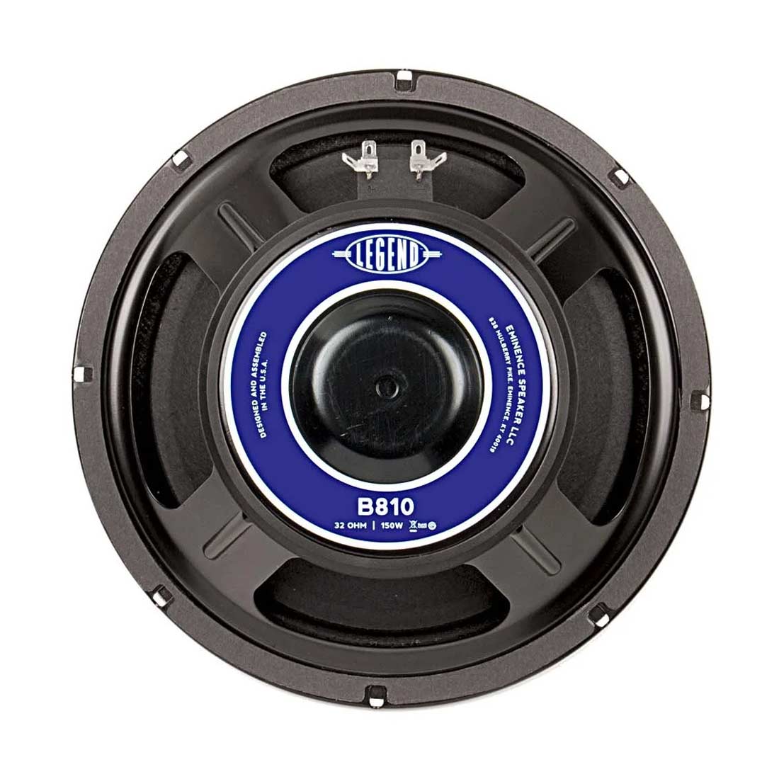 Eminence LEGENDB810 10in Bass Guitar Speaker 150w 32 Ohm