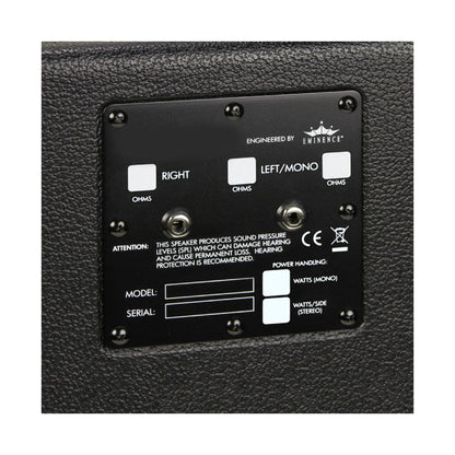 London XTC210-BT Speaker Cabinet Black 2x10 by Eminence