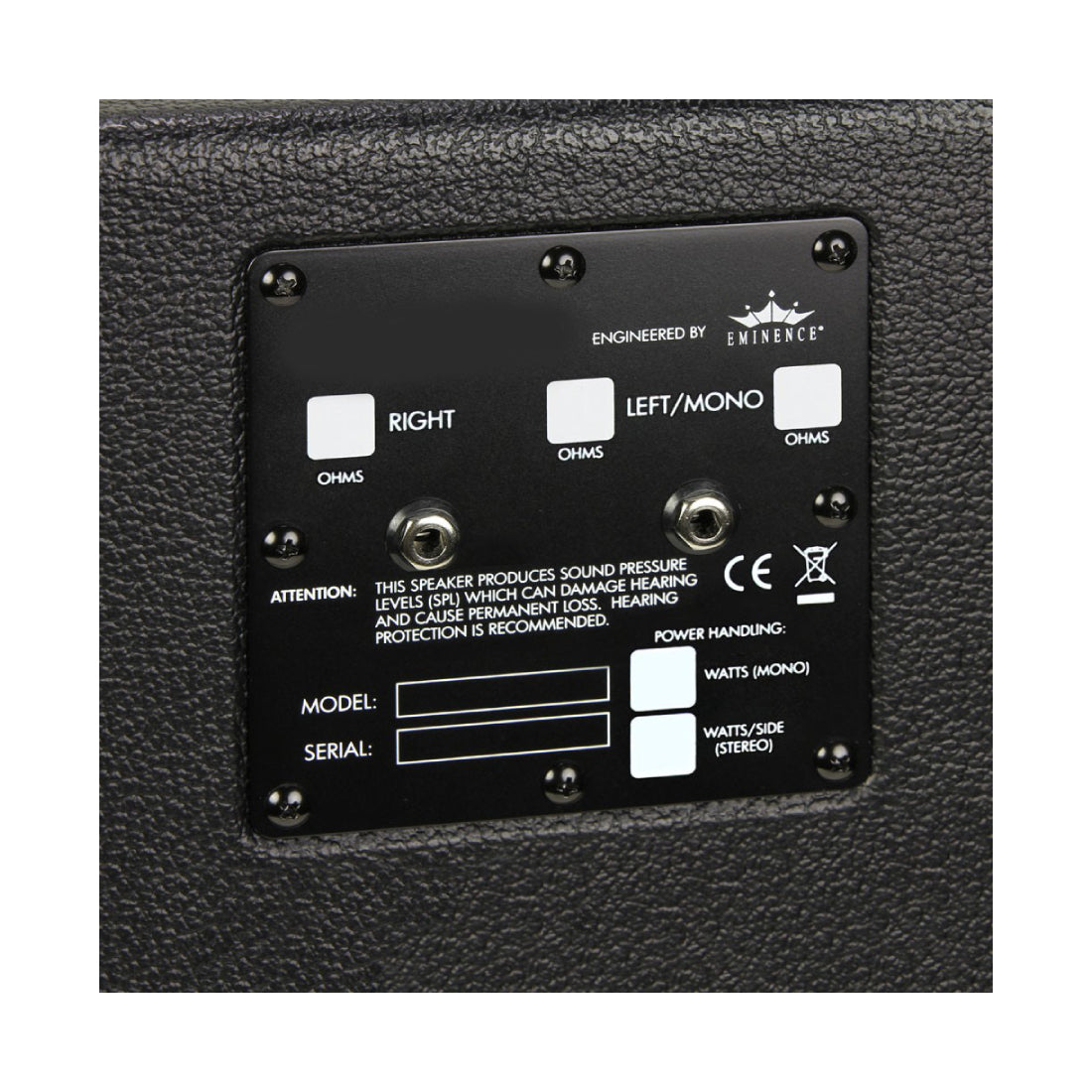 London XTC212-BT Speaker Cabinet Black 2x12 by Eminence