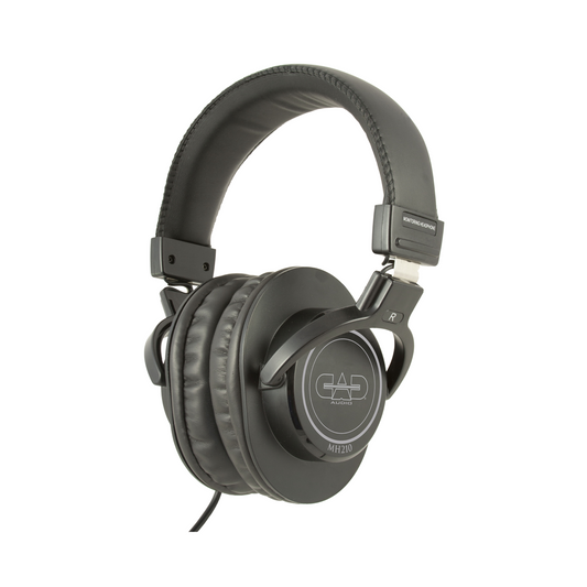 CAD Audio MH210 Closed-back Studio Headphnes 40mm Drivers Black