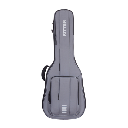 Ritter Arosa Deluxe RGA6-D/TGR Titanium Grey Full-Frame Protection Dreadnought Guitar Bag