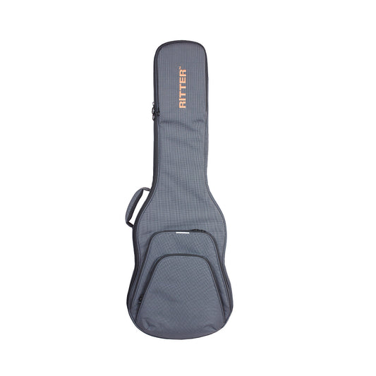 Ritter Retro 4 RGR4-B/MGB Misty Grey Full-Frame Protection Bass Guitar Bag