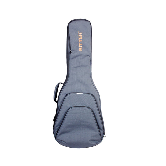 Ritter Retro 4 RGR4-C/MGB Misty Grey Full-Frame Protection Classical Guitar Bag 4/4 Size