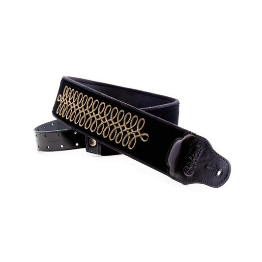 Right On Straps GROOVE Sgt. Peppers Black Guitar Strap