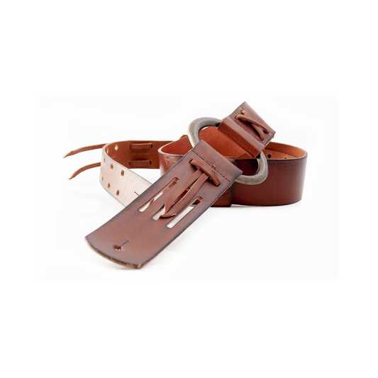 Right On Straps LEGEND D.A Light Brown Guitar Strap