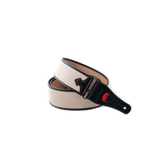 Right On Straps Talisman MONTE-CARLO Vintage White Guitar Strap