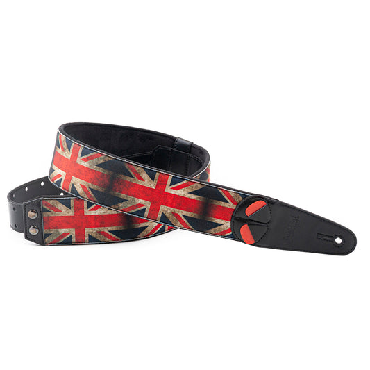 Right On Straps MOJO Union-Jack British Guitar Strap