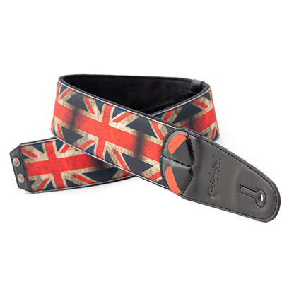 Right On Straps MOJO Union-Jack British Guitar Strap