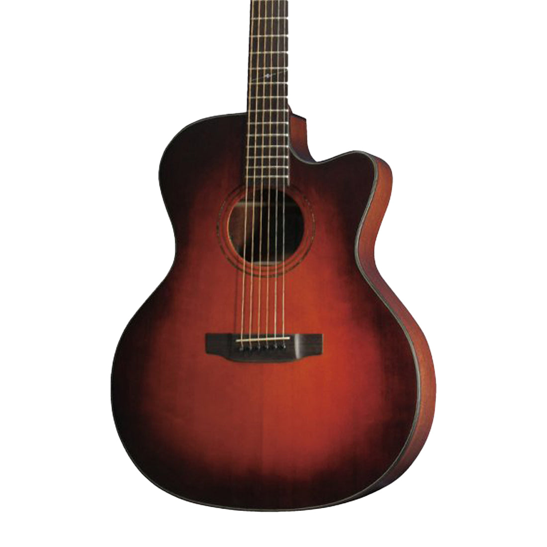 K.Yairi BLL-55CEVS Acoustic Electric Guitar with Cutaway, Solid Spruce Top, Sapele Laminate Back and Sides, VS - Vintage Sunburst