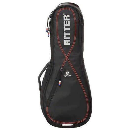 Ritter RGP2-U/BRD Black - Red Soprano Ukulele Bag