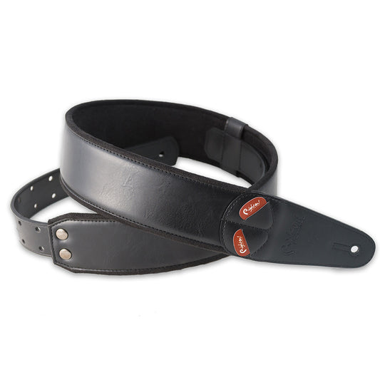 Right On Straps MOJO Charm 60 Black Guitar Strap
