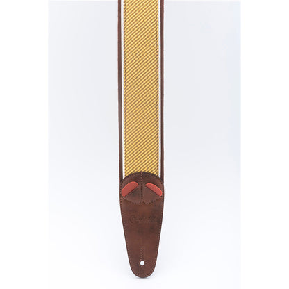 Right On Straps MOJO Tweed Brown Guitar Strap
