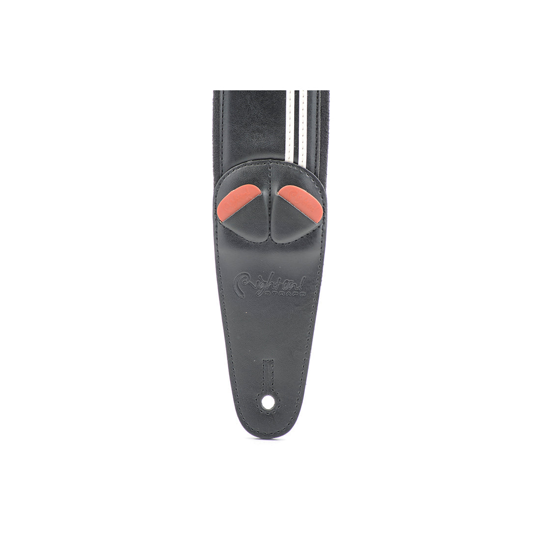 Right On Straps MOJO Race Black Guitar Strap