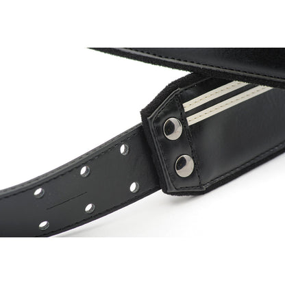 Right On Straps MOJO Race Black Guitar Strap