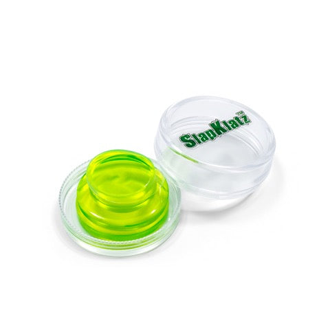 SlapKlatz Damper Gel - 4 Gel Pads - Alien Green w/container